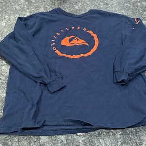 Quiksilver Navy Long Sleeve Tee